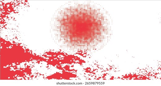 Abstract red background. Minimal geometric background abstract design.