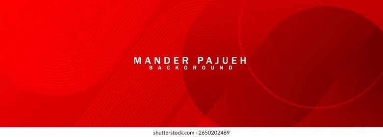 Abstract red background.  Minimalist shapes background. Modern simple red geometric design.