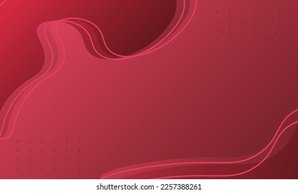 abstract red background  with modern corporate technology concept presentation or banner design , web, page, card, background. Vector illustration with line stripes texture elements.