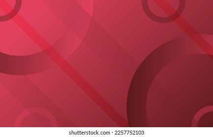 fondo rojo abstracto con moderna presentación de concepto de tecnología corporativa o diseño de banner , web, página, tarjeta, fondo. Ilustración vectorial con elementos de textura de franjas de línea.