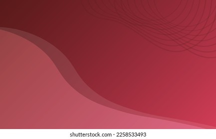 abstract red background  with modern corporate technology concept presentation or banner design , web, page, greeting, card, background. Vector illustration with line stripes texture elements