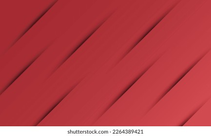 abstract red background  with modern corporate technology concept presentation or banner design , web, page, greeting, card, background. Vector illustration with line stripes texture elements