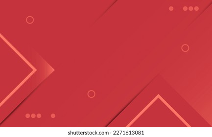 abstract red background  with modern corporate technology concept presentation or banner design , web, page, greeting, card, background. Vector illustration with line stripes texture elements