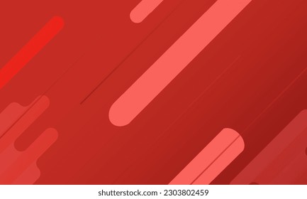 abstract red background  with modern corporate technology concept presentation or banner design , web, page, greeting, card, background. Vector illustration with line stripes texture elements
