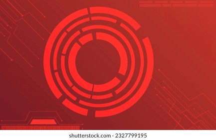 abstract red background  with modern corporate technology concept presentation or banner design , web, page, greeting, card, background. Vector illustration with line stripes texture elements