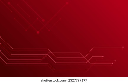 fondo rojo abstracto con moderna presentación de concepto de tecnología corporativa o diseño de banner , web, página, saludo, tarjeta, fondo. Ilustración vectorial con elementos de textura de rayas de línea