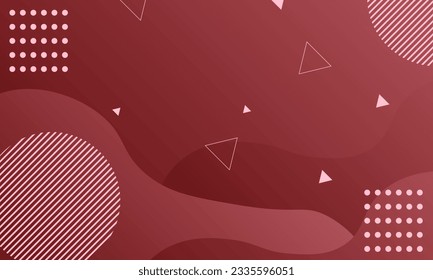 abstract red background  with modern corporate technology concept presentation or banner design , web, page, greeting, card, background. Vector illustration with line stripes texture elements