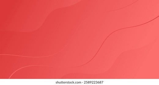 Abstract red background. Modern and Creative Modern shiny  red lines pattern. Futuristic technology concept.