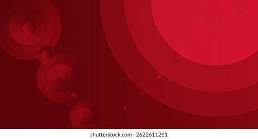 Abstract red background. Modern and Creative Trend design in vector illustration