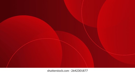 Abstract red background. Modern and Creative Trend design in vector illustration