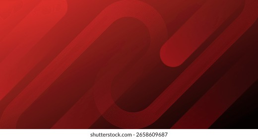 Abstract red background. Modern and Creative Trend design in vector illustration