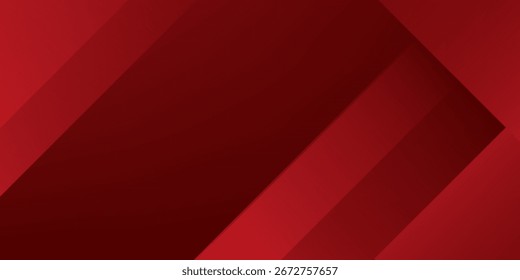 Fundo vermelho abstrato.   Design de tendência moderno e criativo na ilustração vetorial