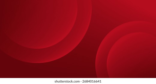 Fundo vermelho abstrato.   Design de tendência moderno e criativo na ilustração vetorial
