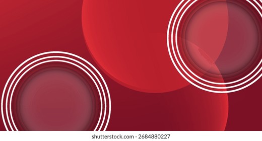 Abstractas fondo rojo. Diseño moderno y creativo en Ilustración vectorial