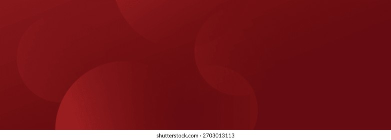 Abstrakter roter Hintergrund. Modernes und kreatives Trenddesign in Vektorgrafik