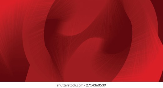 Abstrakter roter Hintergrund.   Modernes und kreatives Trenddesign in Vektorgrafik
