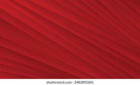 fondo rojo abstracto con decoración de línea gráfica moderna