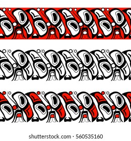 abstract red background native north american