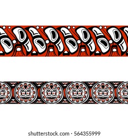 abstract red background native north american
