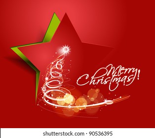 abstract red background for new year and for Christmas colorful design for text project used.