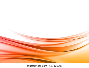 abstract red background on the white