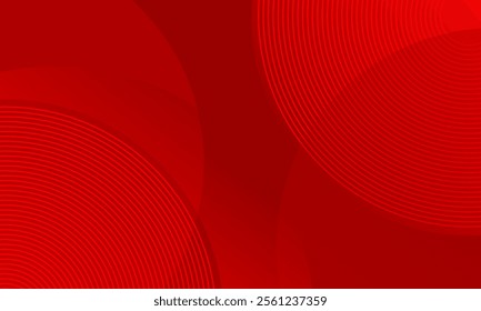 Abstract red background with overlapping circles. Valid for gift cards, Posters on the wall poster templates