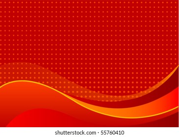 Abstract red background with place for a text