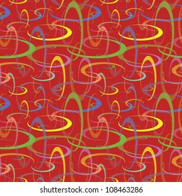 Abstract red background seamless eps10