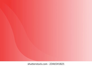 Abstract Red Background With Shapes