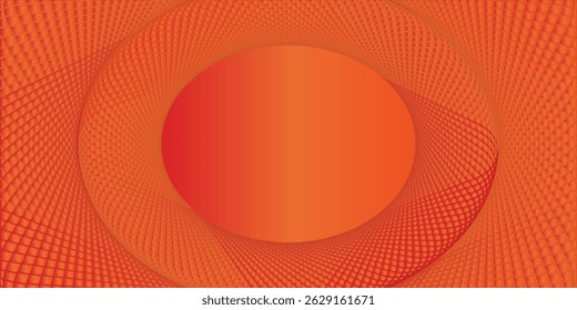 Abstract red background with shining curved lines. Modern shiny red gradient geometric circle lines pattern. Futuristic concept. Suitable for banners, flyers, posters, presentations, covers, websites