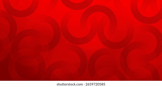 Abstract red background. Simple and modern red geometric design. Minimal shapes. Suitable for booklet, brochure, banner, poster, website, flyer, cover, corporate, background. Vector illustration