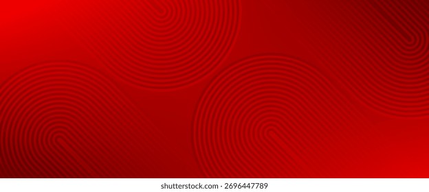 Abstract red background. Simple and modern red geometric design. Minimal shapes. Suitable for booklet, brochure, banner, poster, website, flyer, cover, corporate, background. Vector illustration