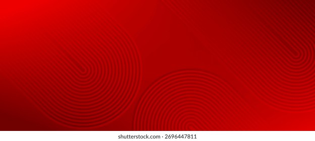 Fundo vermelho abstrato. Design geométrico vermelho simples e moderno. Formas mínimas. Adequado para livreto, brochura, banner, cartaz, site, folheto, capa, corporativo, fundo. Ilustração vetorial