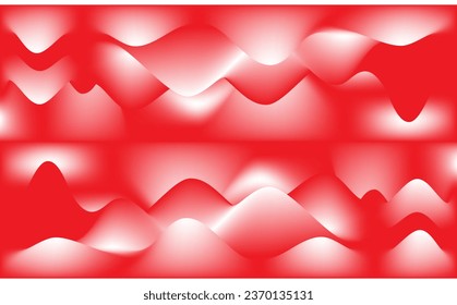 abstract red background with smooth lines.