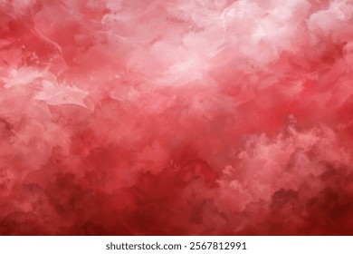 Abstract red background, soft textures, vibrant hues, artistic design, modern aesthetic, perfect for wallpapers.