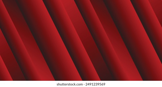Abstract red background with stripes