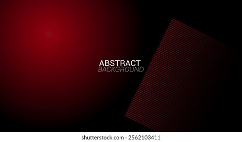 Abstract red background with stripes. modern futuristic technology concept  keynote presentation background, brochure design, website slider, landing page, annual report, company profile