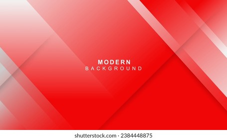 Abstract red background with stripes and space for text