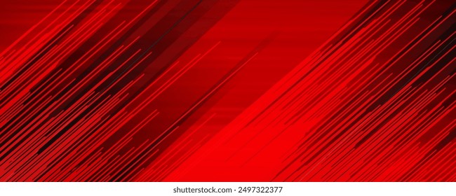Abstrakter roter Hintergrund mit Streifen und Platz für Text. modern, hintergrund, vektor, abstrakt, linie, design,
