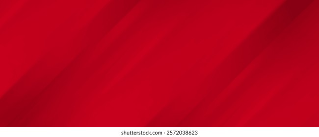 Abstract Red Background with Stripes. Vector Minimal Banner.