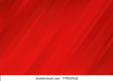 Abstract red  background with stripes. Vector. Empty space for text or advertising.