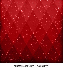 Abstract Red Background with Stripes. Vector has a gradient.