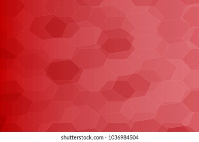 Abstract Red background. Technology polygonal design. Vector illustration.