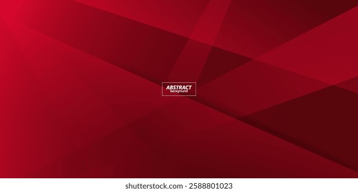 Abstract red background template with square paper cut pattern. Overlapping background with shadow design. Vector eps10