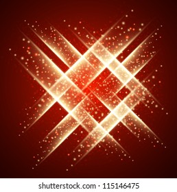 Abstract red background. Vector