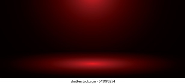 Abstract red background - vector