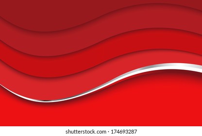 Abstract red background. Vector. Clip-art