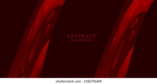 Abstract red background vector design