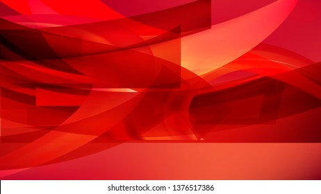 Abstract Red Background Vector Illustration