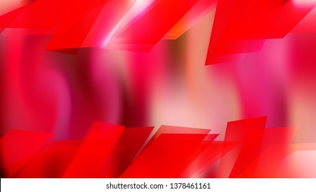 Abstract Red Background Vector Illustration